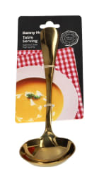 Gold Soup Server Spoon 20m