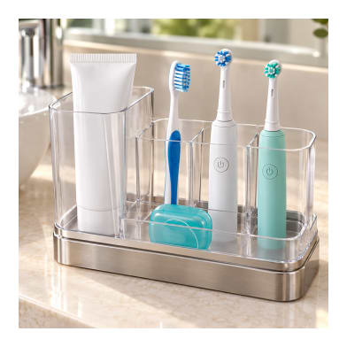 5-Compartment Vanity Organizer 17.5cm
