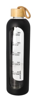 Borosilicate Glass Bottle With Silicone Cover 1L