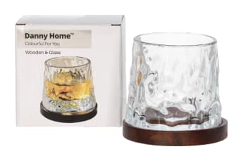  Whiskey Glass with Coaster 150ml - default