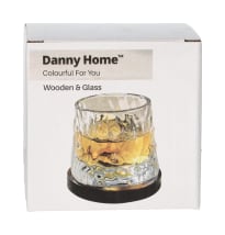  Whiskey Glass with Coaster 150ml - default