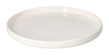 White Ceramic Dinner Plate 26.5cm