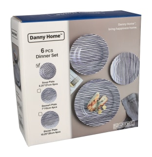 6 Piece Dinner Plate set - default