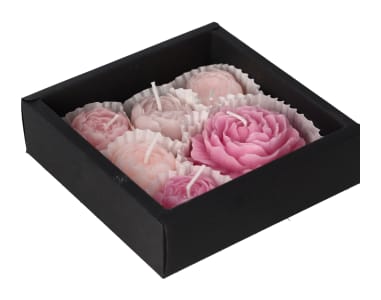 6-Piece Rose Scented Candle Set - default