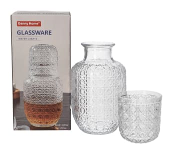 Whisky Carafe And Glass Set 2pcs 18.7cm