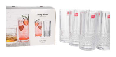 Tumbler Glass 6pcs 330ml  - default
