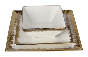 Golden Rim Cereal Bowl 15.8cm - default