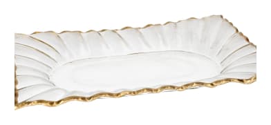 Rectangle Glass Serving Platter 34.8cm - default