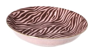 Zebra Print Pasta Plate 20.1cm - default