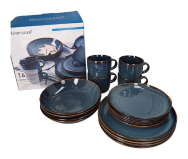 Reactive Glaze Dinnerware Set 16pcs - default