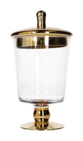Decorative Cookie Glass Jar 23.5cm 