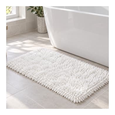 Bathroom Micro-Chenille Rug Mat 75cm