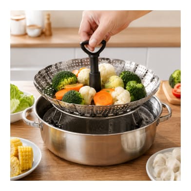 Retractable Steamer Sasket 18cm