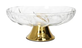 Glass Serving Cake Stand 24.9cm