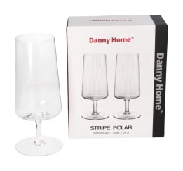 Water Goblets Glasses 2pcs 400ml 