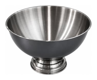 Stainless Steel Pedestal Serving Bowl 39.5cm
