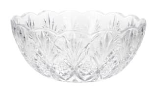 Glass Salad Bowl 21.5cm
