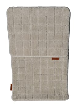 Brown Bathroom Mat 2Pcs Set