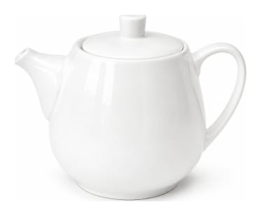 Porcelain White Teapot 17.5cm