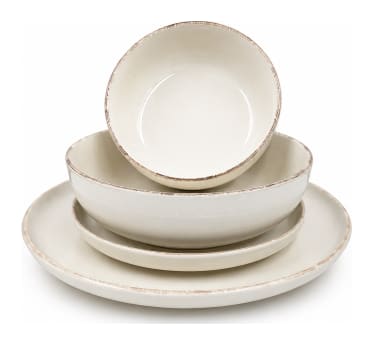 Cream Cearmic Dinner Plate 10.5" - default
