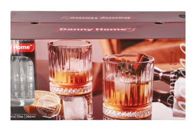 Whiskey Glasses Set 6pcs 360ml - default