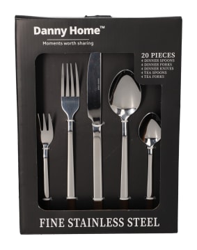 Silver Cutlery Set 20pcs - default