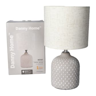 Beige Table Lamp 15cm - default