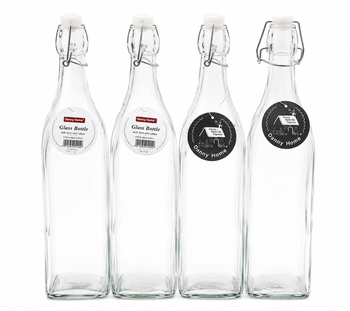 Milk Dispenser Bottle with Stopper 1000ml - default