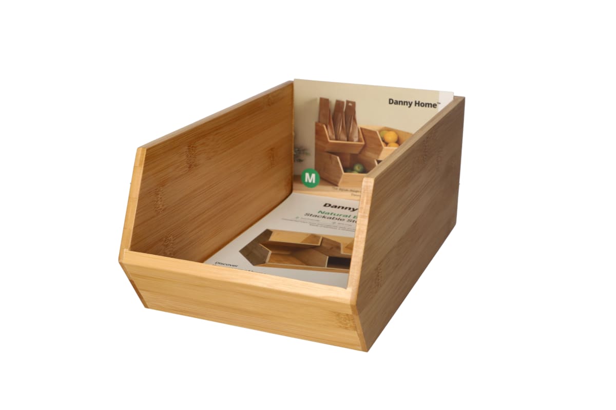 Bamboo Vegetable Box Holder 30.5cm - default