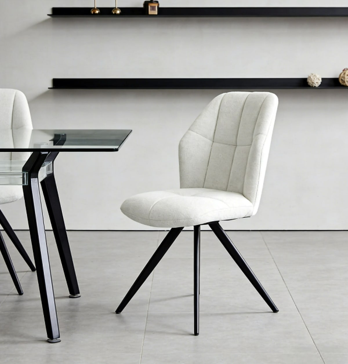 Arm Rest Dining Room Chair 88cm - default