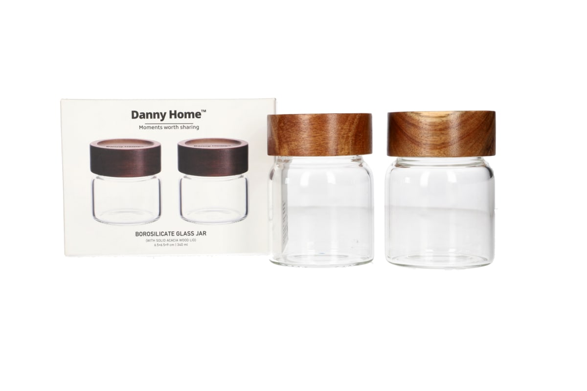 Borosilicate Sealed Glass Jar 340ml  - default