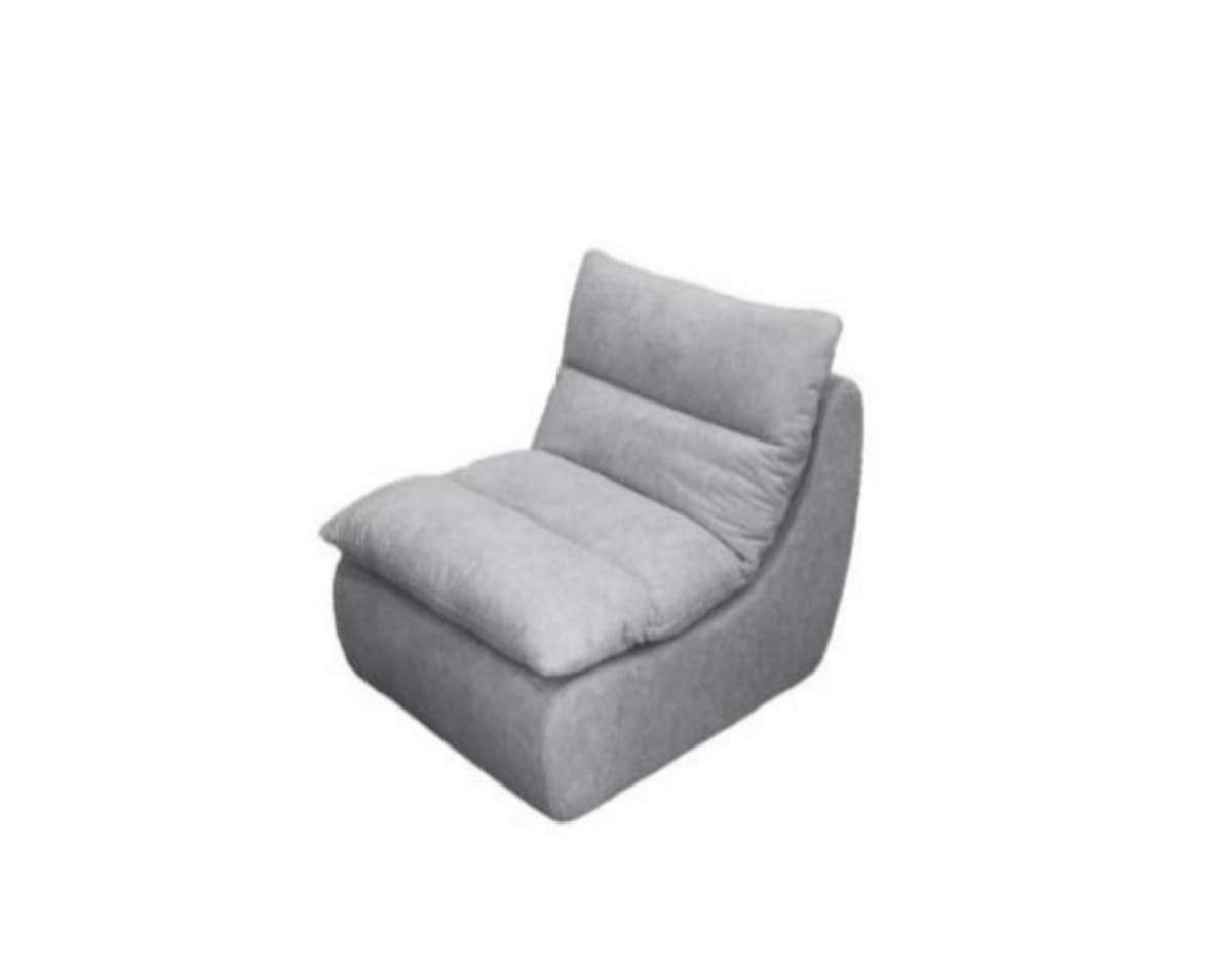 Brown Compressed Lounge Sofa 90cm  - default
