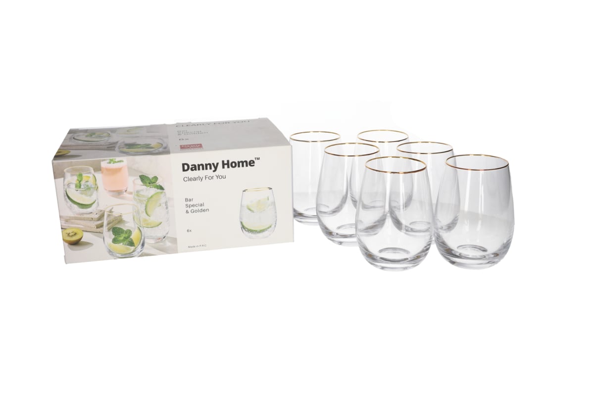 Short Tumbler Glass 450ml 6 pieces - default