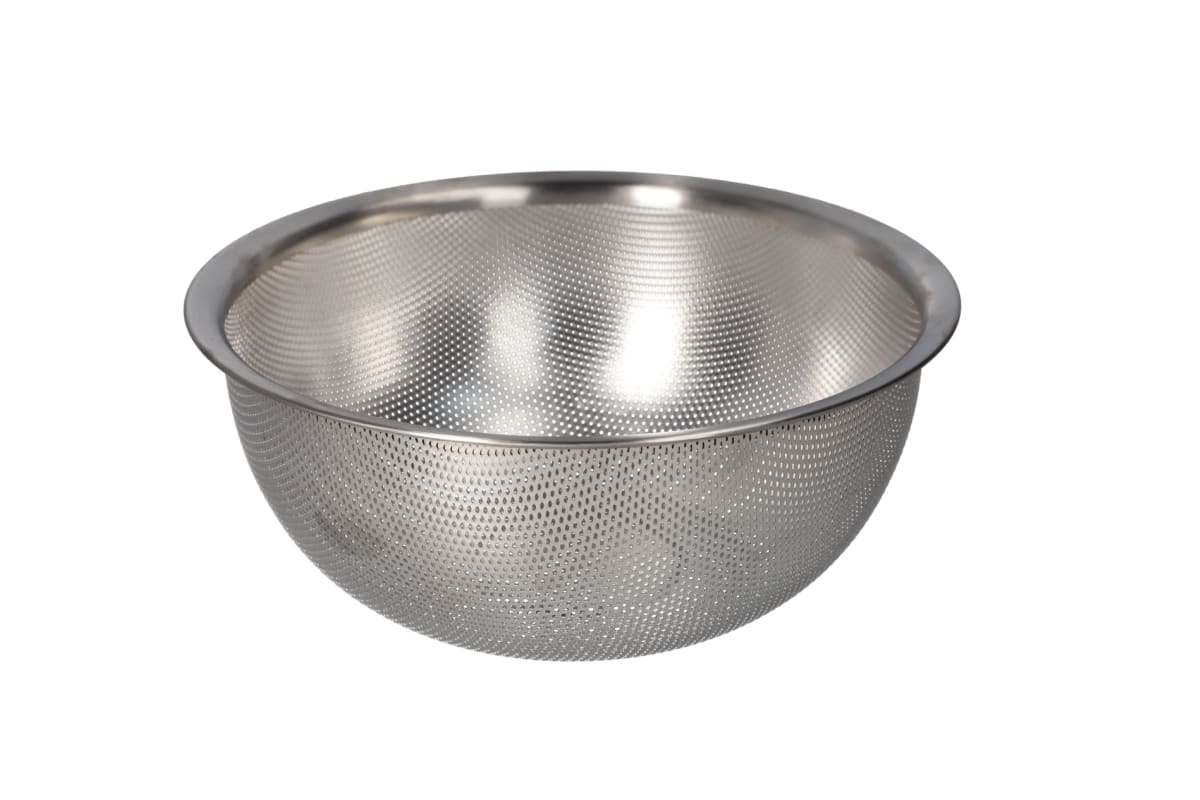 Stainless Steel Punching Hole Basket 22.5cm - default