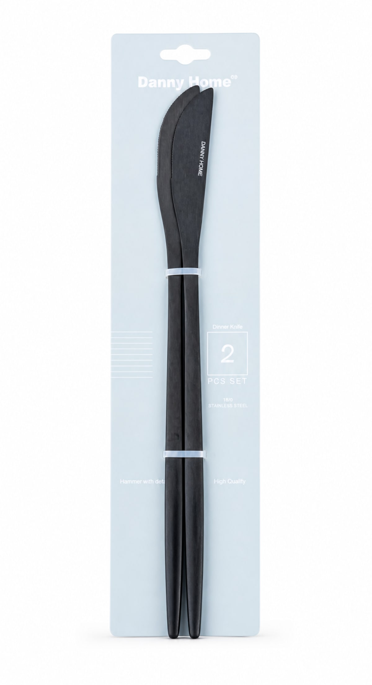 Dinner Knives Set 2pcs 22.2cm - default