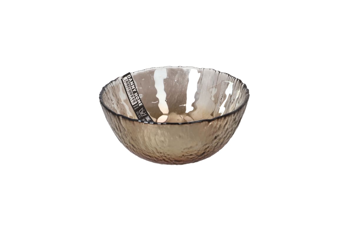 Brown Glass Cereal Bowl 14.4cm - default