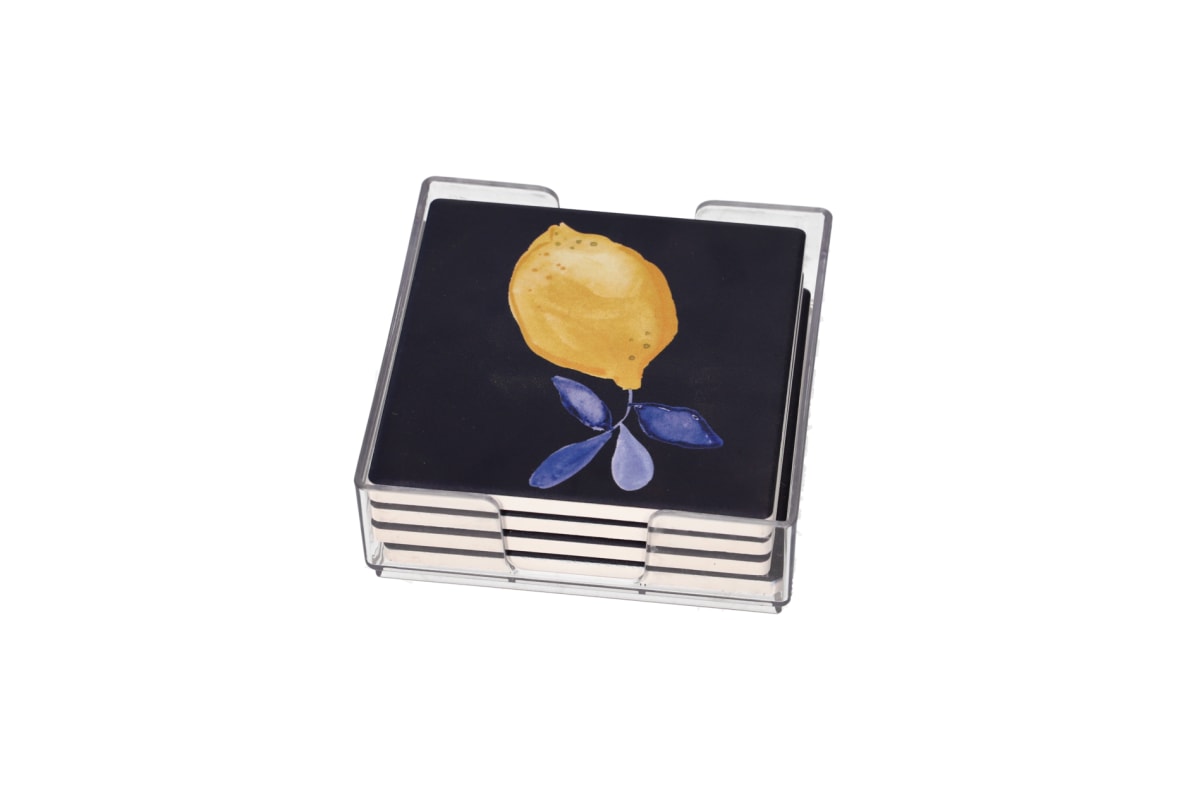 Absorbent Coaster Set 4pcs 10cm - default