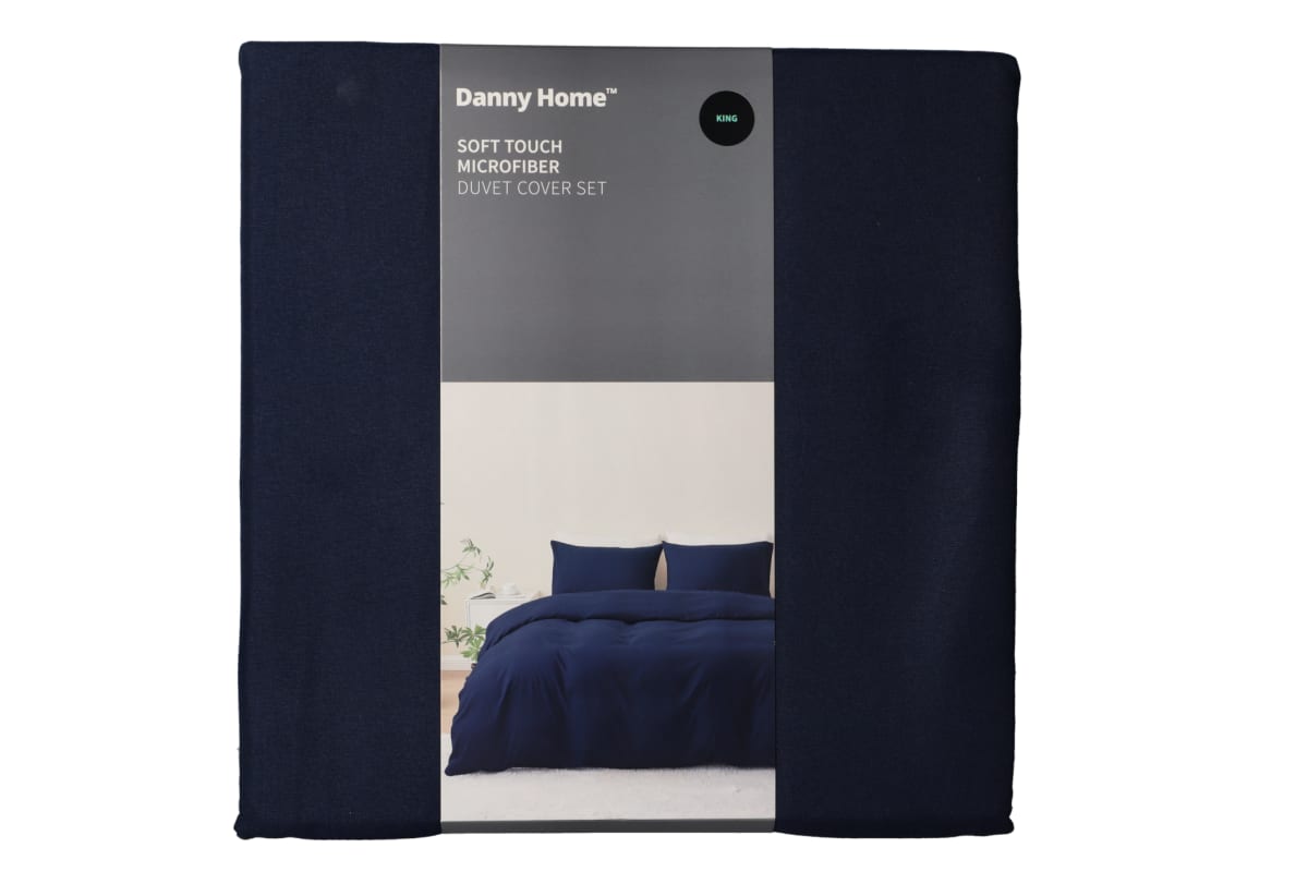 Polyester King Bed Duvet Cover 3pcs 260cm  - default