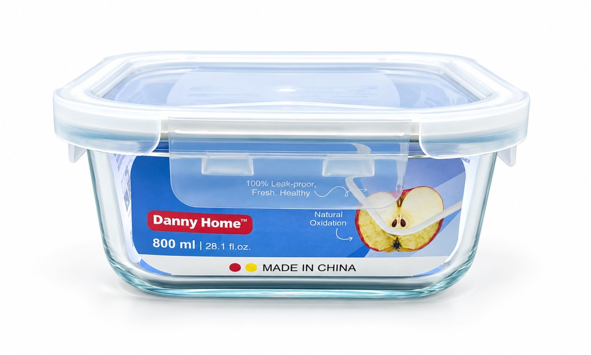 Borosilicate Food Container 800ml  - default