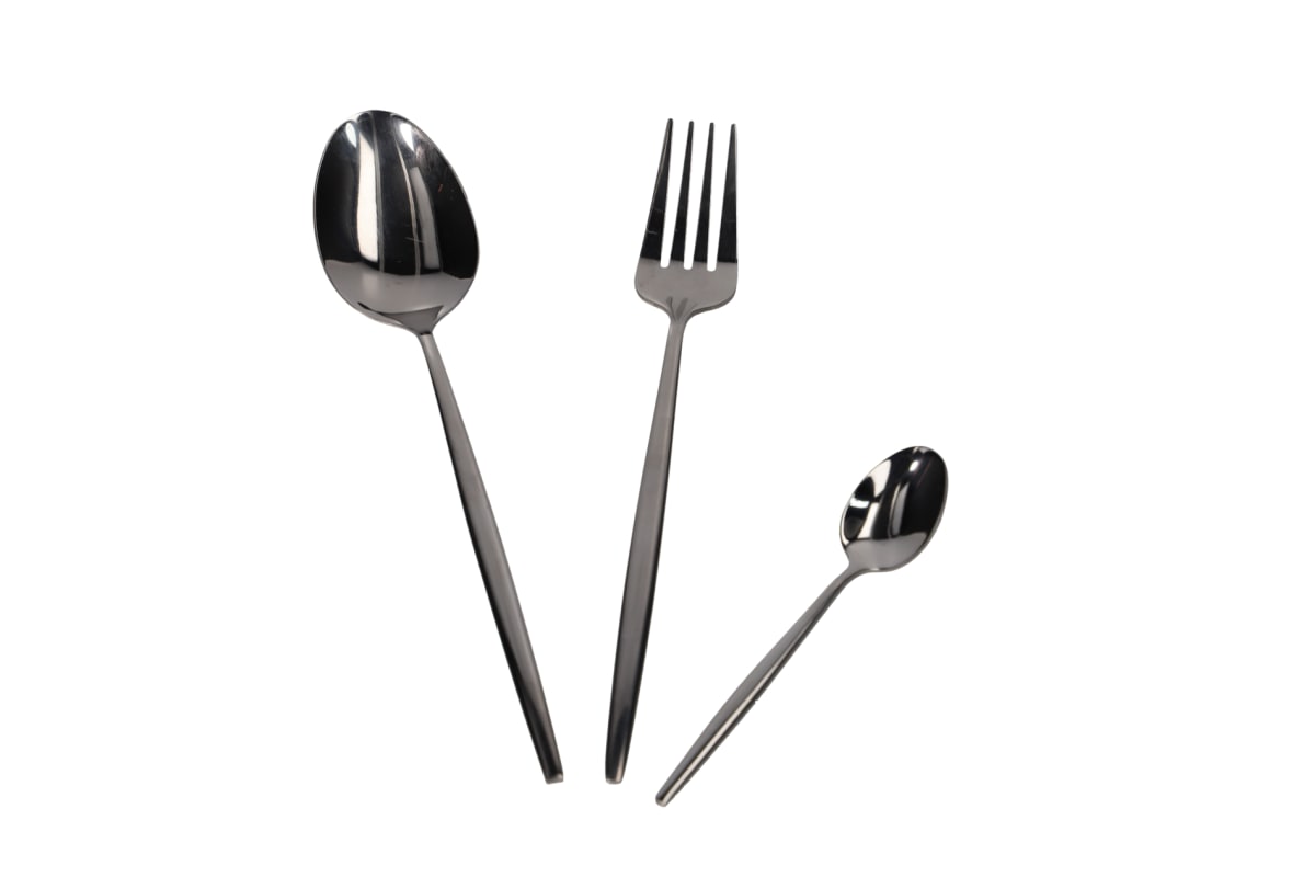 Silver Dessert Spoon 2pcs 12.2cm - default