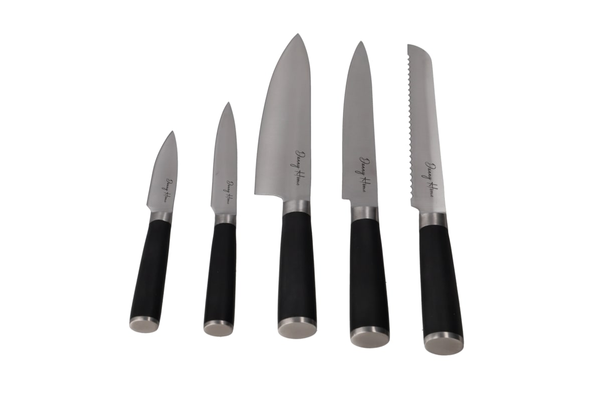 Black Knife Set 6pcs | Danny Home