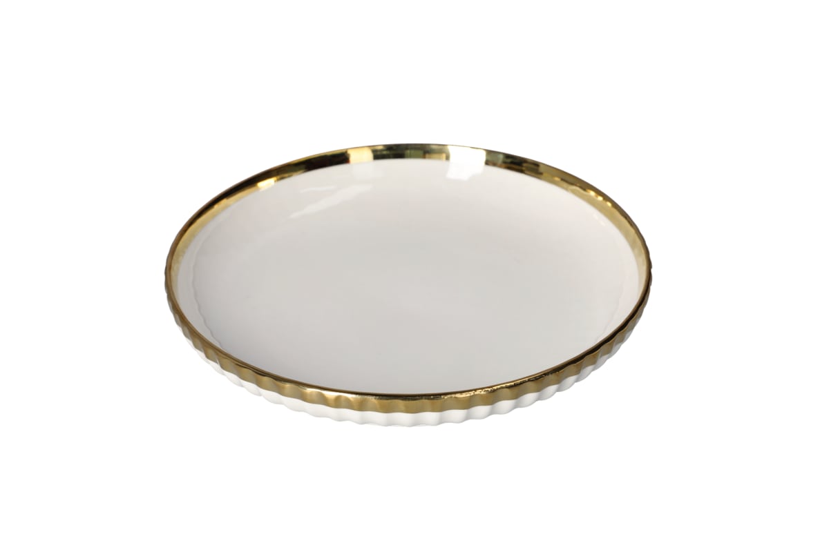 Golden Rim Side Plate 20.2cm - default