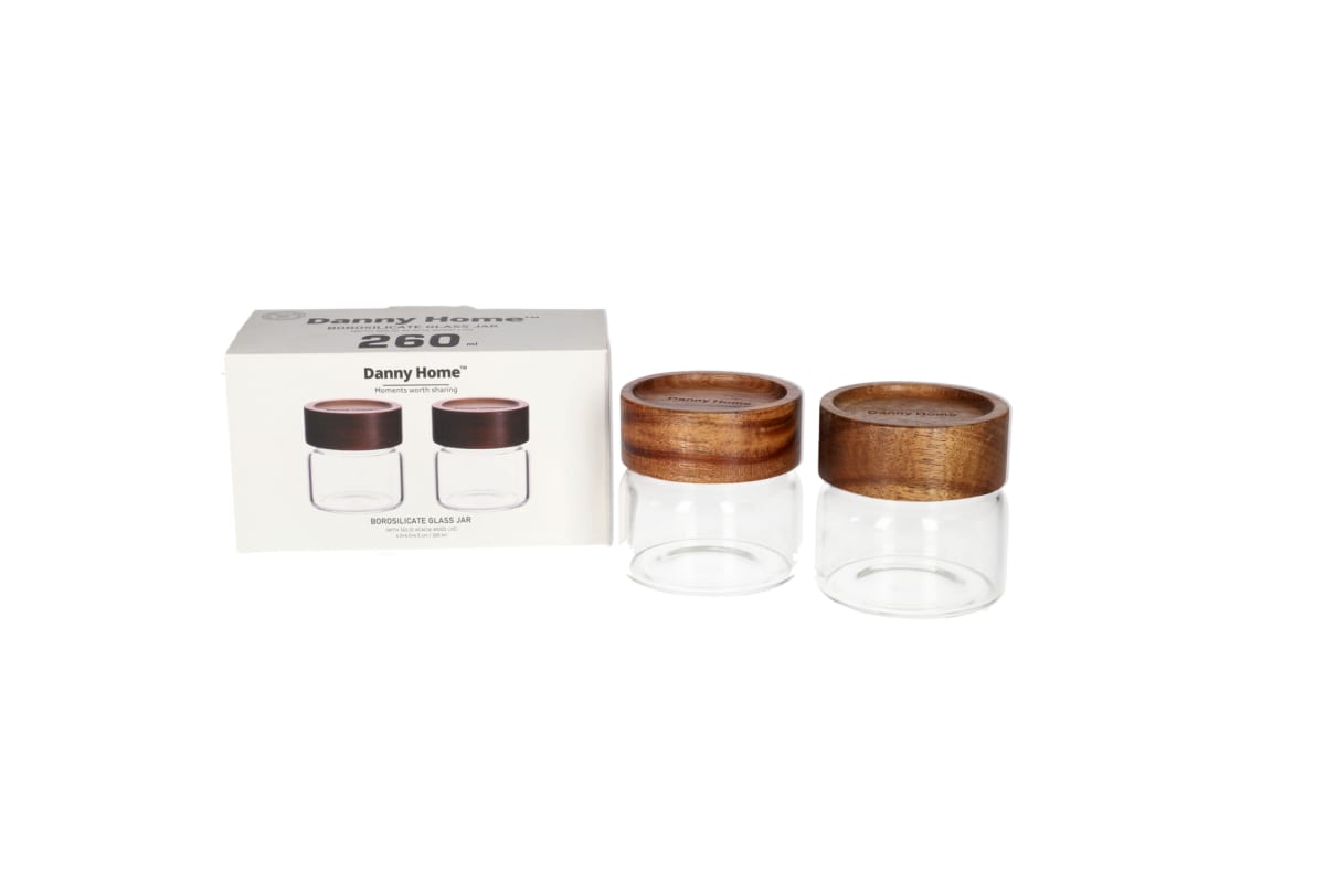 Borosilicate Sealed Glass Jar 260ml  - default