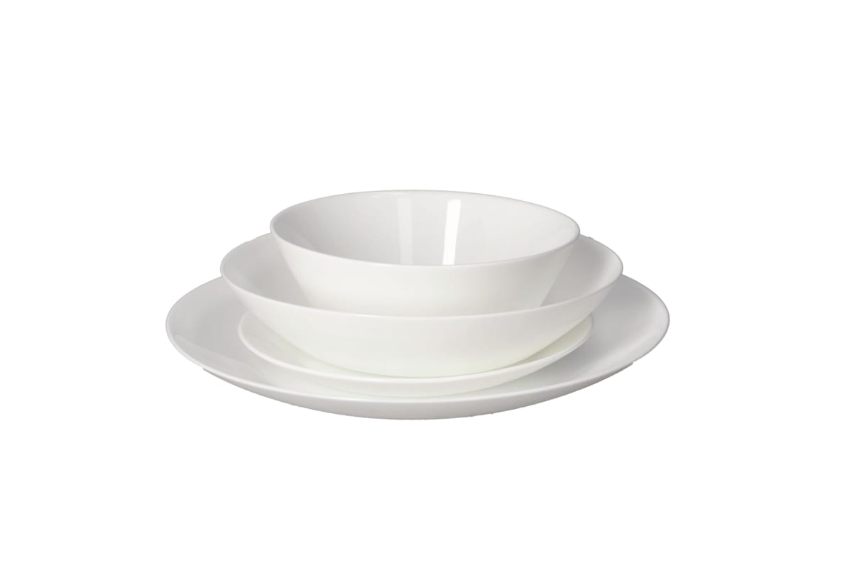 Opal Glass Dinnerware Set 24pcs - default