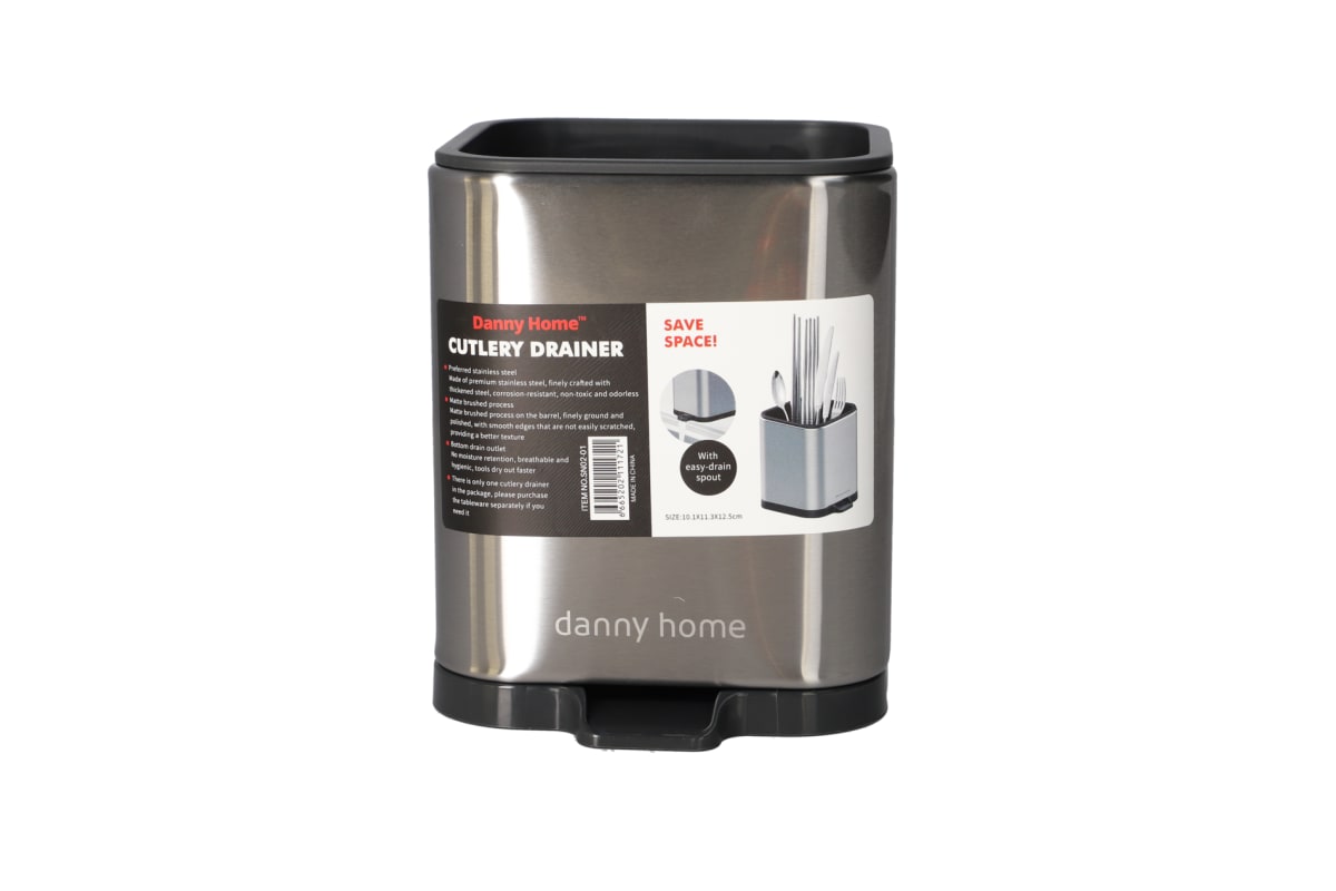 Cutlery Drainage Storage Bucket 10.2cm - default