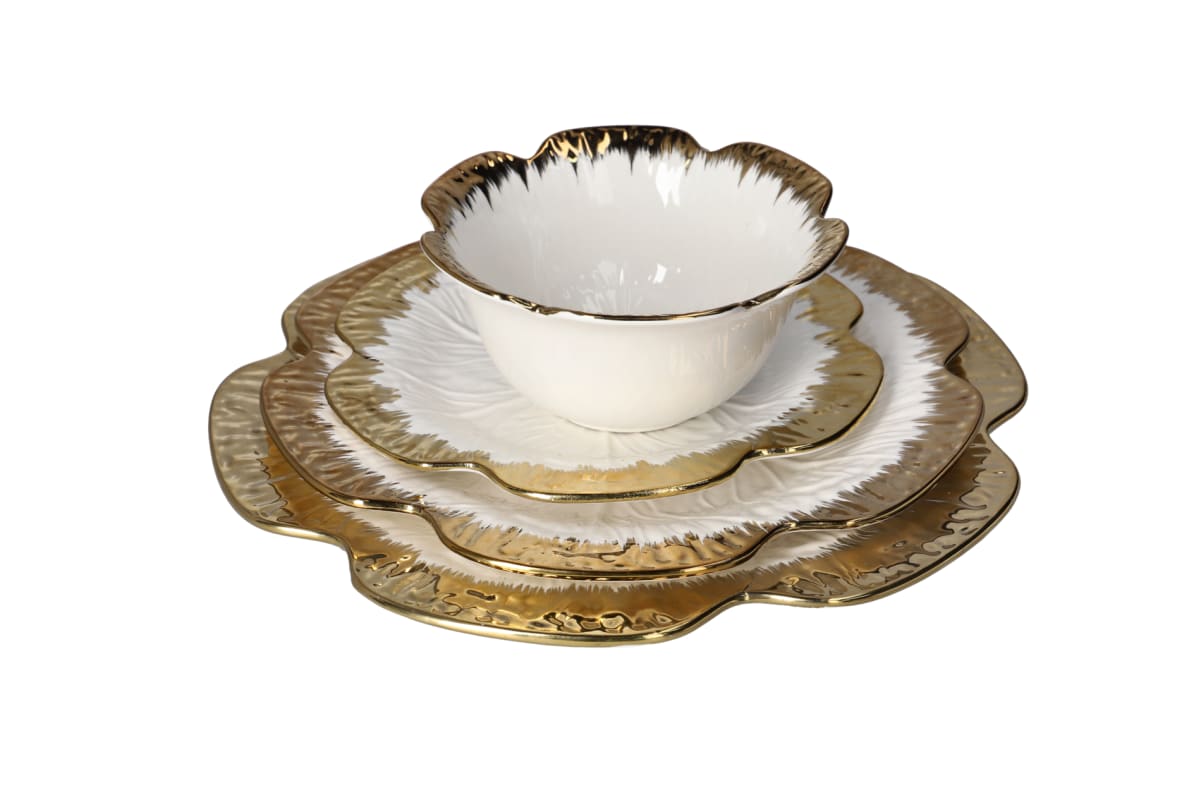 Golden Rim Side Plate 21.8cm - default