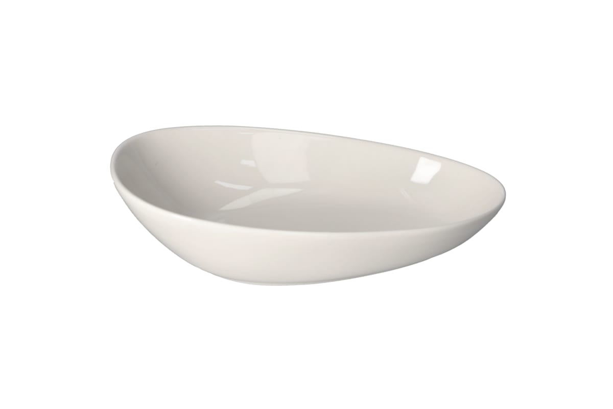Ceramic Egg Shaped Platter 25.5cm - default