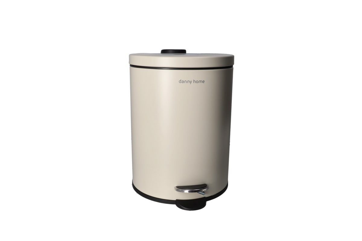 Stainless Steel Pedal Trash Can 5L - default