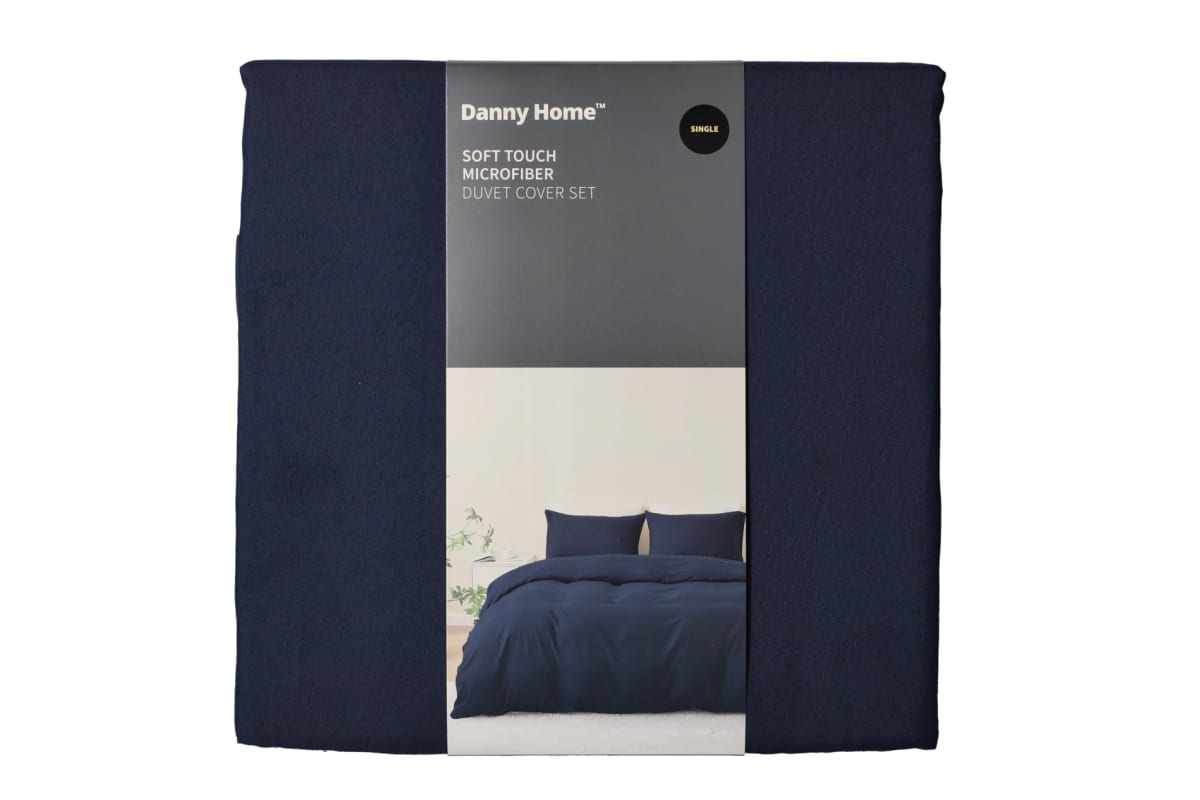 Polyester Single Bed Duvet Cover 2pcs 140cm - default