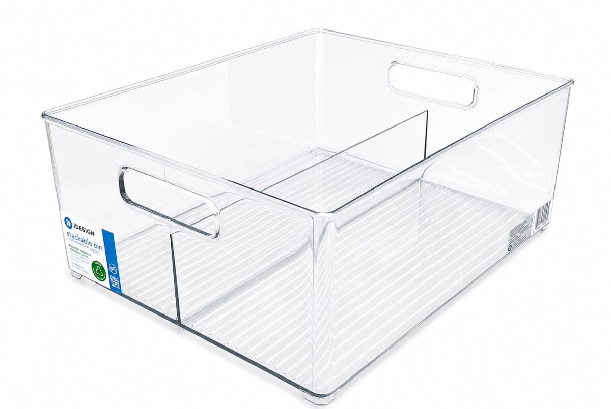 Stackable Fridge &amp; Pantry Organizer Bin 37cm - default